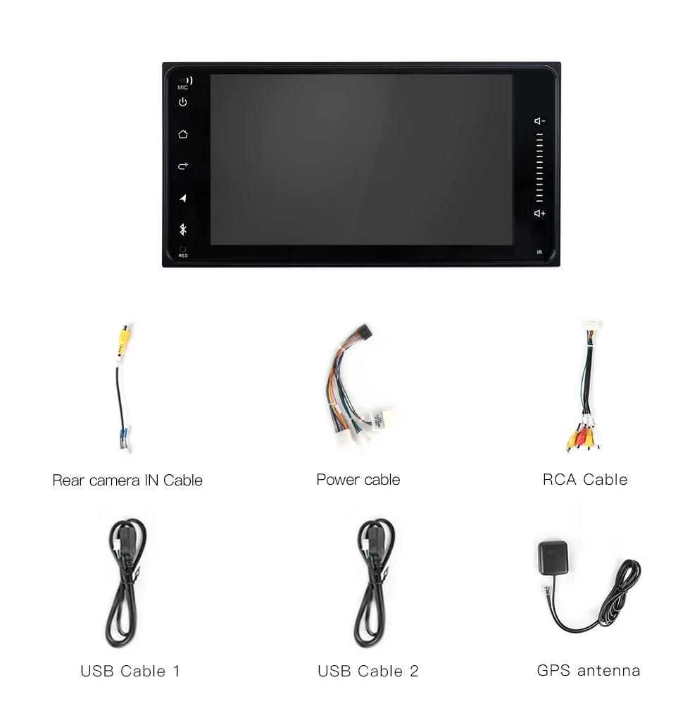 Android автомобильный Радио мультимедийный плеер для Toyota Corolla стерео gps навигация 2din Mirrorlink Android Bluetooth автомобиль MP5 2+ 16 Гб