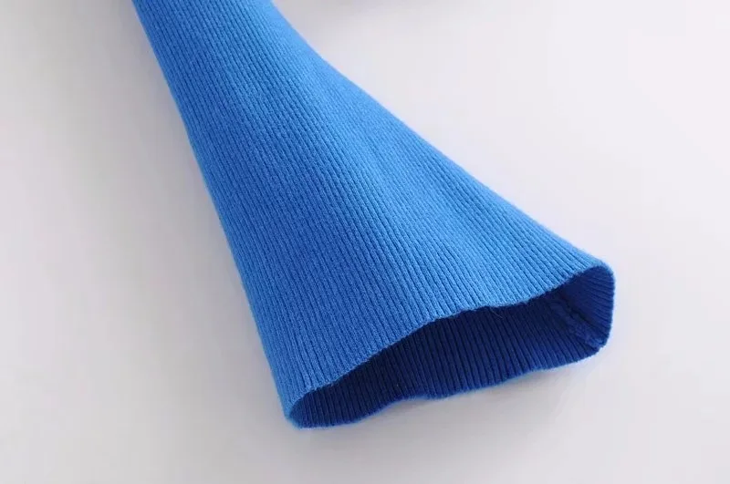 Винтаж шик Весна Женская мода вязанные slim fit кардиганы для женщин свитеры молнии Короткие полосы Сверкающее с рукавами