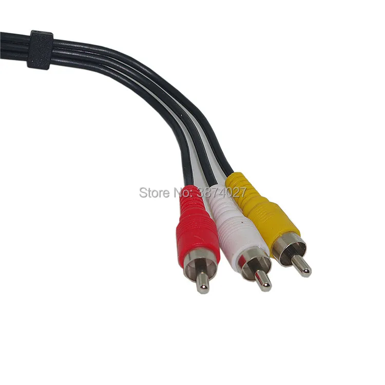 Кабель 4FT 1 2 м 3 RCA 3xrca папа 3X кабель 3RCA к для DVD|Кабели VGA| |