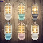 Nordic Vintage настенный светильник для спальни рядом с железом Американский промышленный настенный светильник s светильники Lamparas De Pared светодиодный лестничный светильник Wandlamp