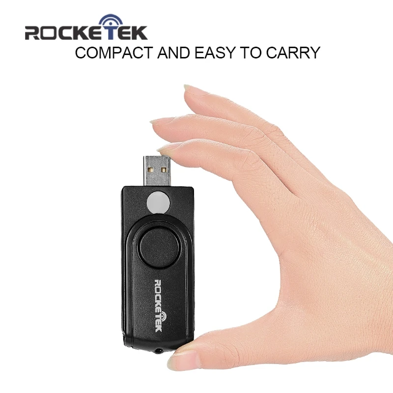 Rocketek USB 2 0 мульти считыватель смарт-карт SD/TF MS M2 micro SD память ID банковские карты sim