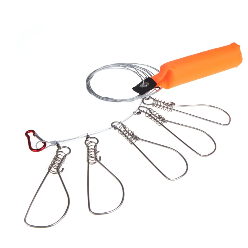 5 м рыболовный замок с пряжкой из нержавеющей стали для живой рыбы ремень