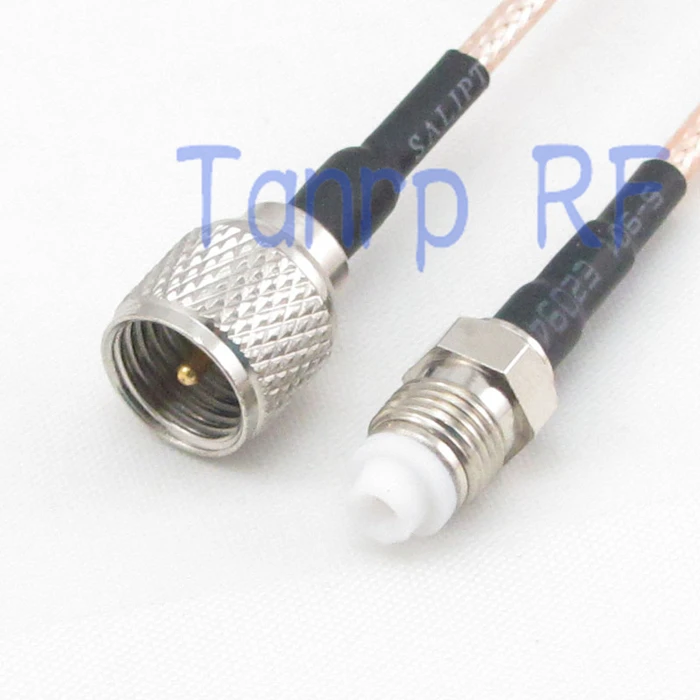 

10PCS 15CM Pigtail coaxial jumper cable RG316 extension cord 6inch mini UHF male plug to FME female jack RF adapter connector