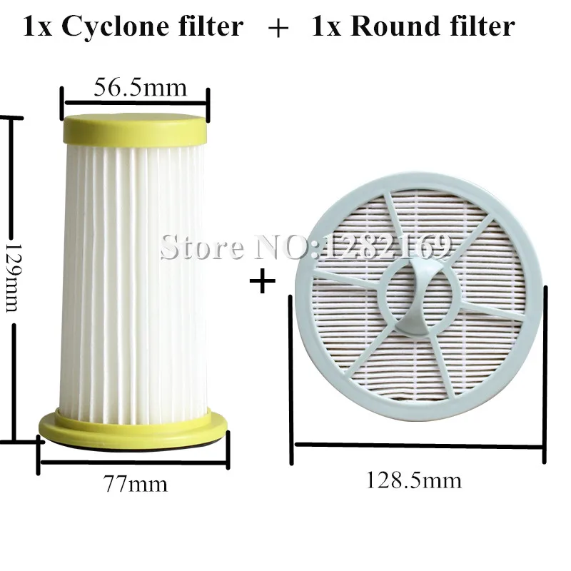 

1x Vacumm Cleaner Parts HEPA filter and 1x Round Air Outlet Filter replacement for Philips FC8260 FC8261 FC8262 FC8264