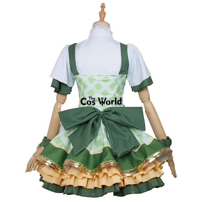 Женский костюм для косплея Love Live School Idol Project Koizumi Hanayo цветочный букет платье
