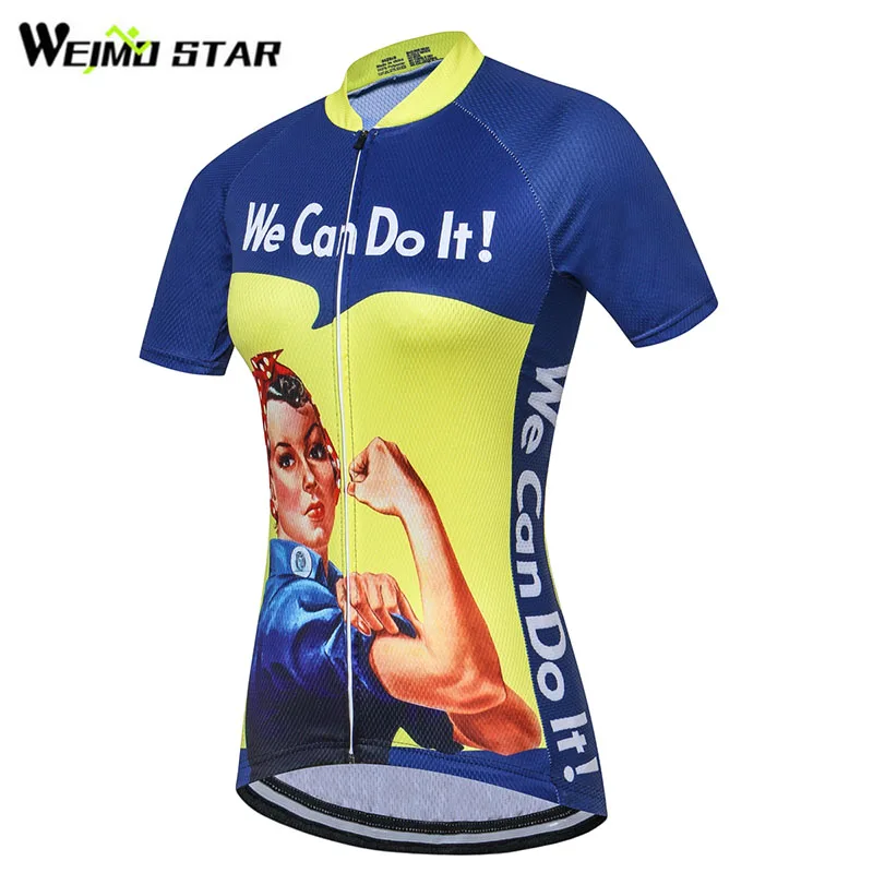 Weimostar Женская Профессиональная команда Велоспорт Джерси roupa ciclismo мы можем