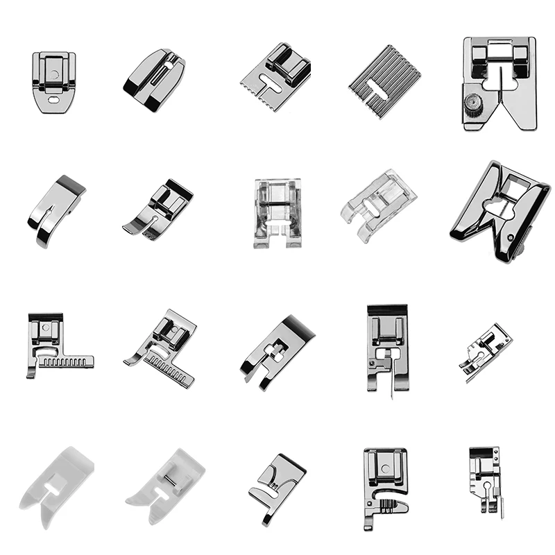 Набор прижимных лапок из нержавеющей стали 12 шт. на выбор Швейные аксессуары для