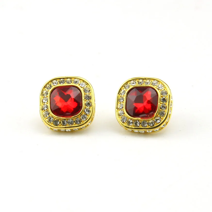 Мужские хип хоп набор из ожерелья серег и браслета Рик Росс|earring distributors|earring