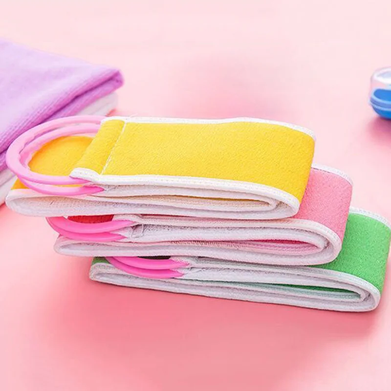 Роман мягкая губка для ванной скраб Полотенца очистки Уход за кожей тела ткань