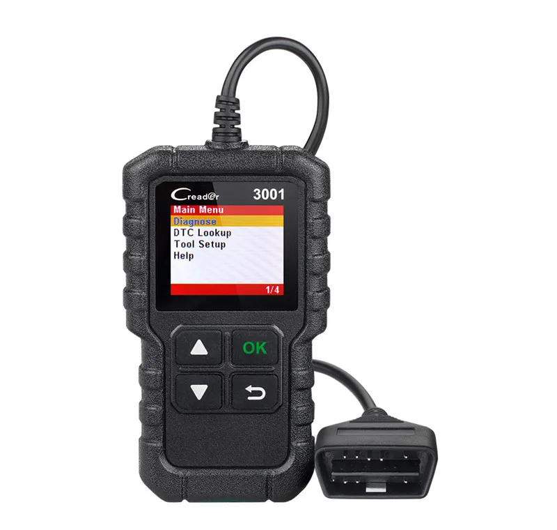 Считыватель кодов LAUNCH X431 OBDII/EOBD диагностический инструмент для автомобиля OBD II