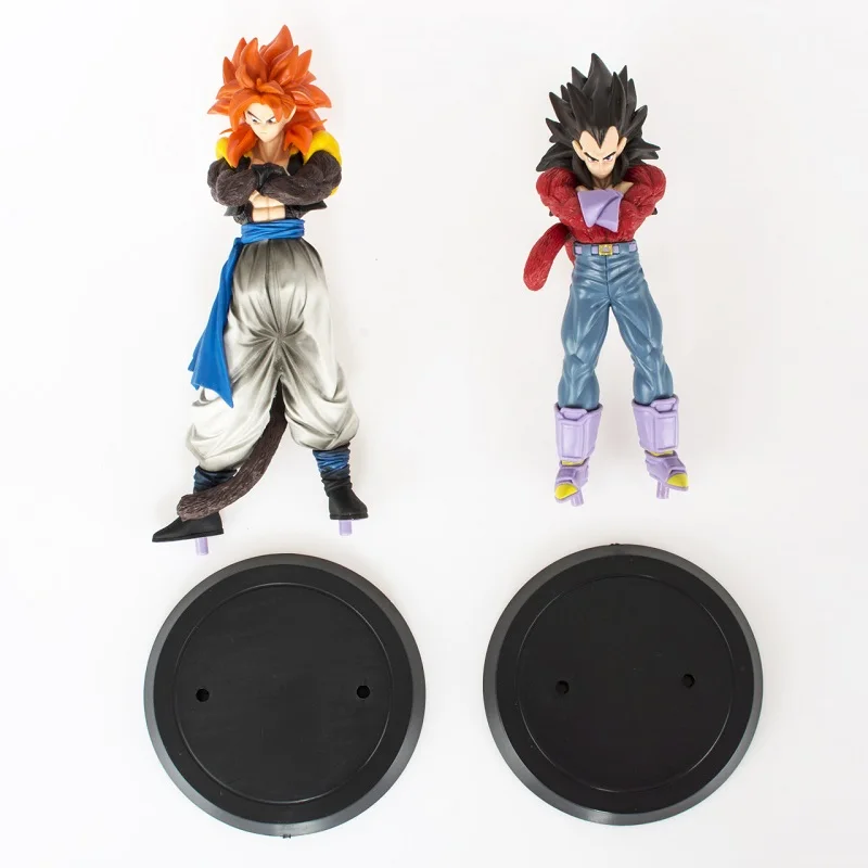 18-21 см Super Saiyan 4 Son Goku Vegeta Gogeta Аниме Фигурки игрушки Dragon Ball Z GT Коллекция Модель Brinqudoes