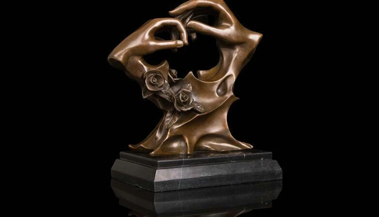 Бесплатная доставка скульптура в стиле арт-деко Мужская одежда кольцо для