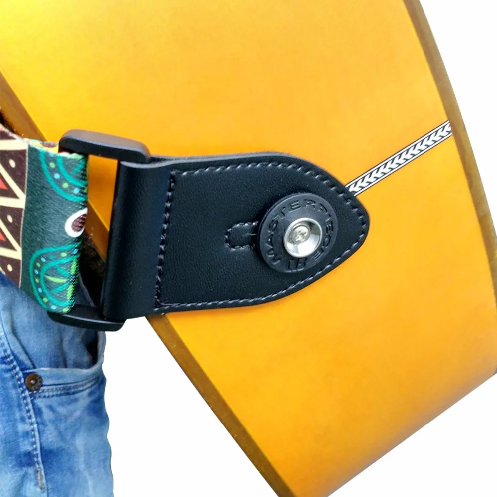 Guitar Strap Bundle with Locks / Metal Pick/ Fingertip Protectors for Acoustic Electric Classical Guitars | Спорт и развлечения