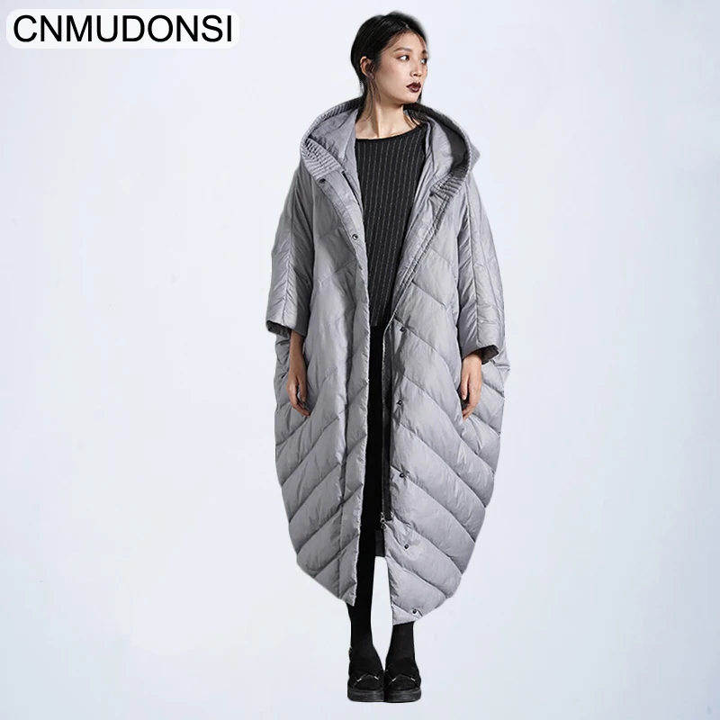 DMLFZMY Новая модная зимняя куртка большого размера с капюшоном 2018 Женская