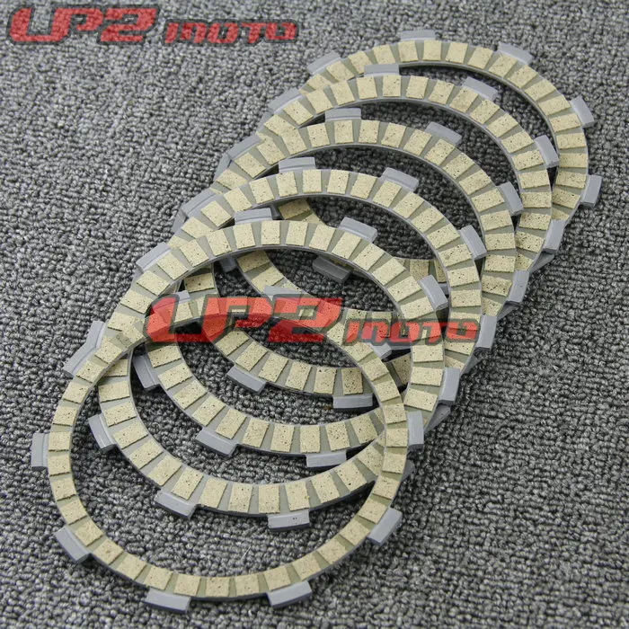 

For Yamaha XT225 Serow 1992-2000 TT-R230 2005-2014 Paper Based Clutch Friction Kit Disc Plates Set Motorbike Parts Accessories