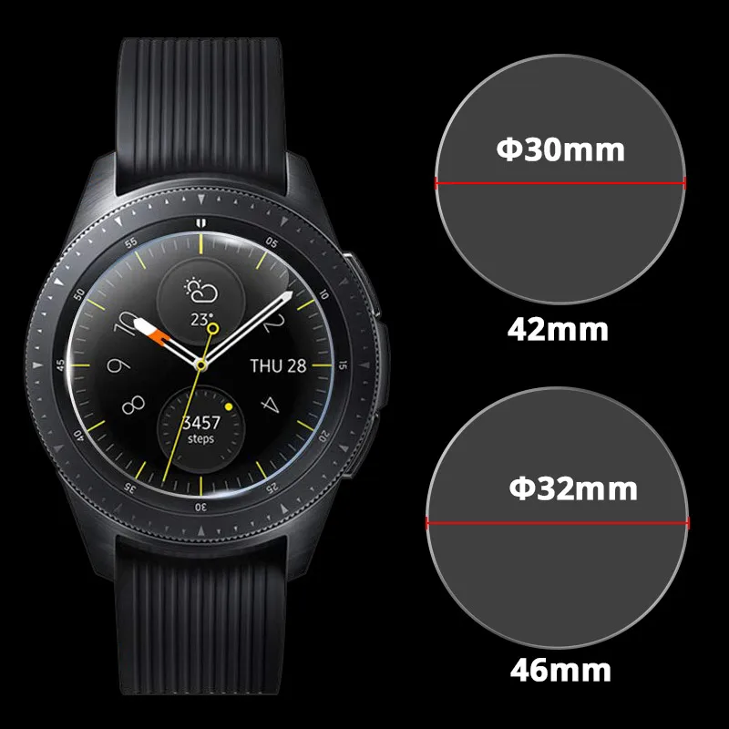 Закаленное стекло для Samsung Galaxy Watch Защитная пленка экрана 46 мм 1/2/5