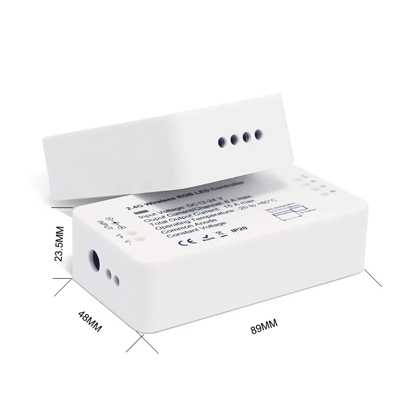 Waseda 2 4 GHz RF Led контроллер беспроводной RGB RGBW + CCT DC12/24 V Светодиодная лента wifi 8zone