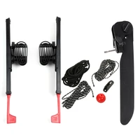 2pcs kayak accessories adjustable locking kayak foot braces pedals with tail rudder foot control direction steering system