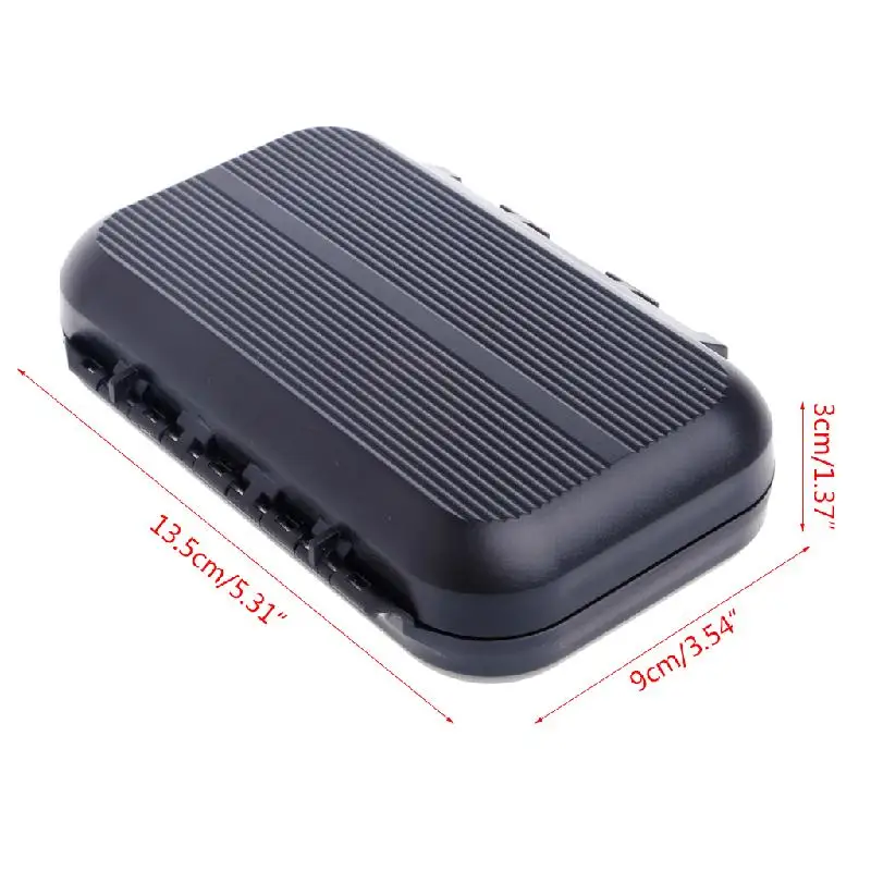 

Portable Waterproof Fly Fishing Lure Bait Trout Flies Storage Box Case Container
