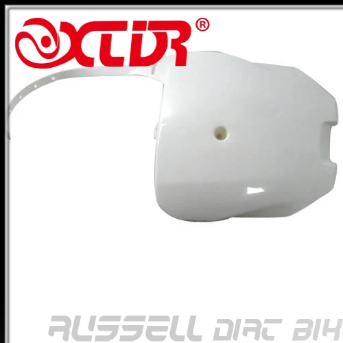Спереди Пластик номерной знак Fender Крышка обтекателя Для HONDA CRF100 CRF80 CRF70 XR100 XR80 XR70 Стиль Грязь велосипед ямы - Цвет: White