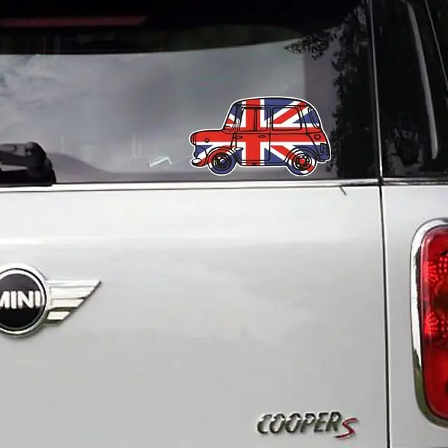 Наклейка с эмблемой наклейка флагом Великобритании для Mini Cooper Countryman Clubman F55 F56 R55 R56