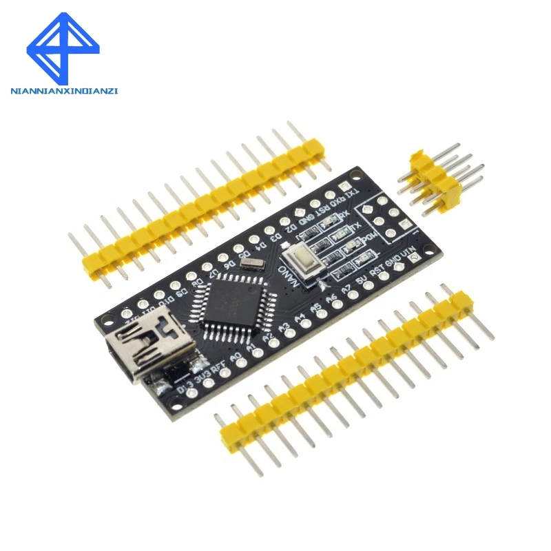 WAVGAT Nano Mini USB с Загрузчиком совместимый Nano 3,0 контроллер CH340 USB драйвер 16 МГц Nano v3.0 такой же, как ATMEGA328P