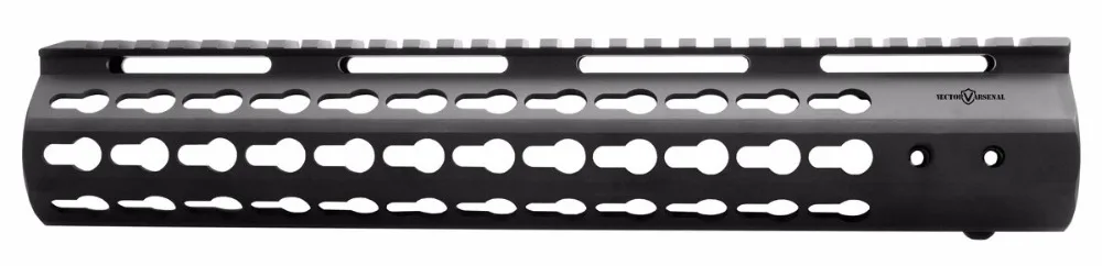 Tactical. 308 тонкий свободный поплавок KeyMod 12 дюймов высокий профиль Handguard Пикатинни кронштейн стальной Баррель Гайка подходит AR10 308