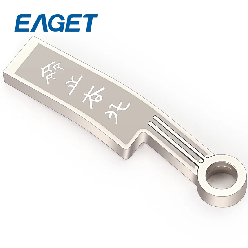 EAGET K60 USB 3.0 Флэш-Накопители 32 Г Высокоскоростной Мода Нож Древние Монеты Металл