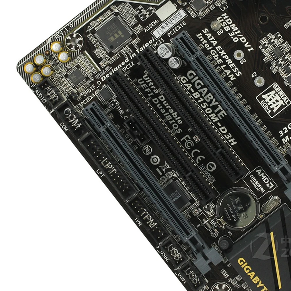 Gigabyte GA B150M D3H Intel B150 оригинальная настольная материнская плата LGA 1151 i7 i5 i3 DDR4 64G SATA3