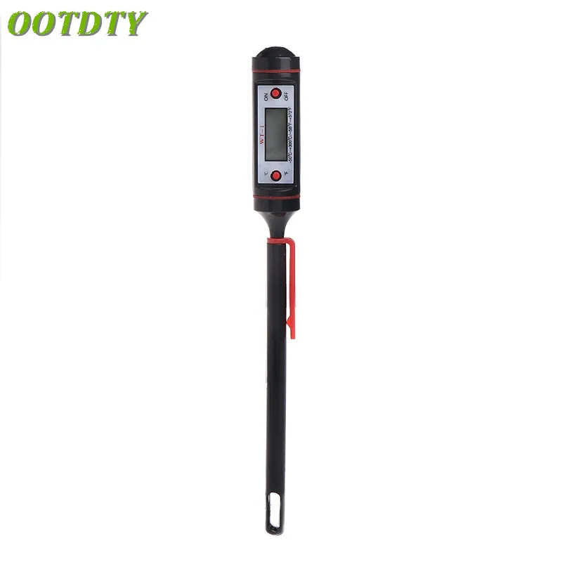 

OOTDTY Digital Food Pen Style Thermometer Kitchen BBQ Meat Cooking Temperature Probe