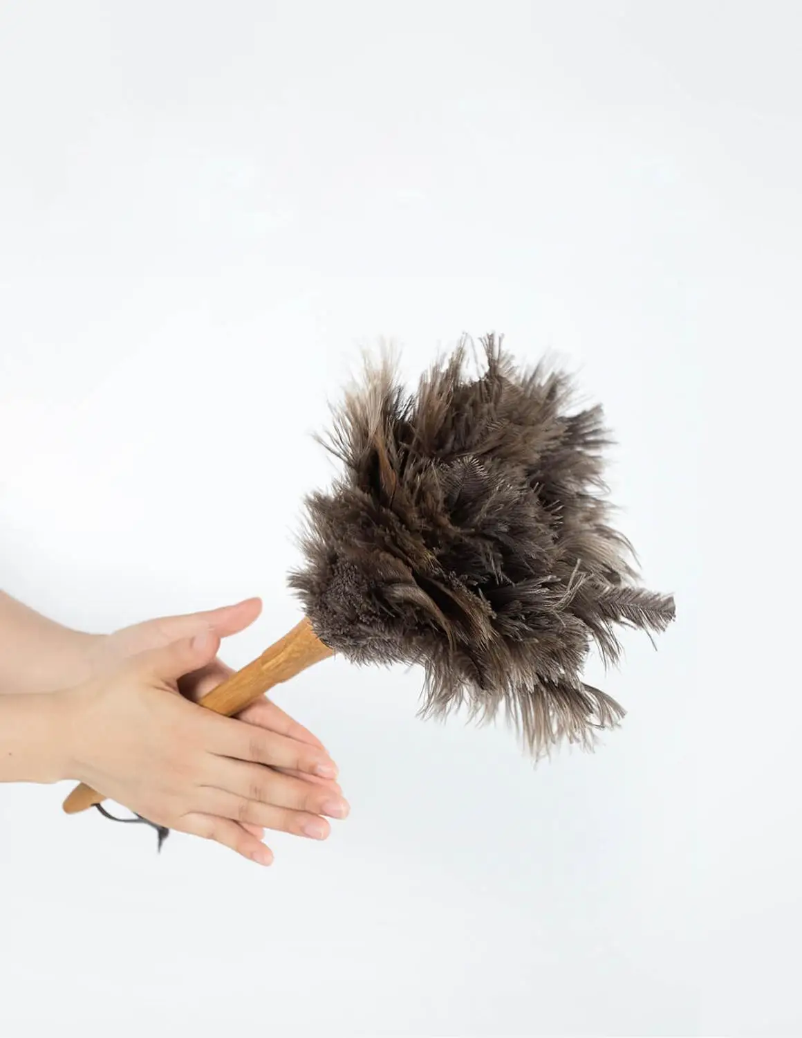 Ostrich Feather Xiaomi Mijia Jiezhi Buttercup шерсть страусиное перо чистящий инструмент сильная Адсорбция опционально легкая принадлежность для чистки - Цвет: Ostrich Feather