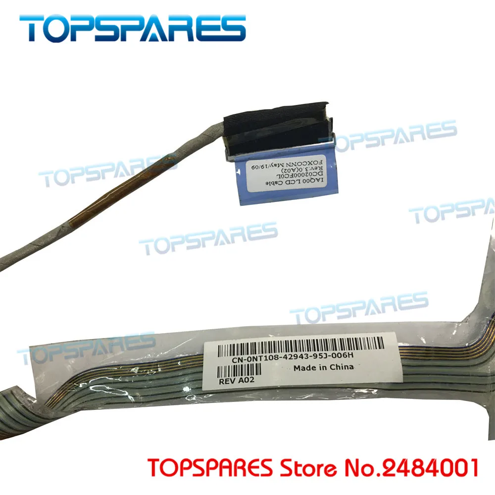 Новый ноутбук ЖК дисплей кабель для Dell Latitude D620 D630 CN 0NT108 IAQ00 DC02000FC0L NT108 экран LVDS