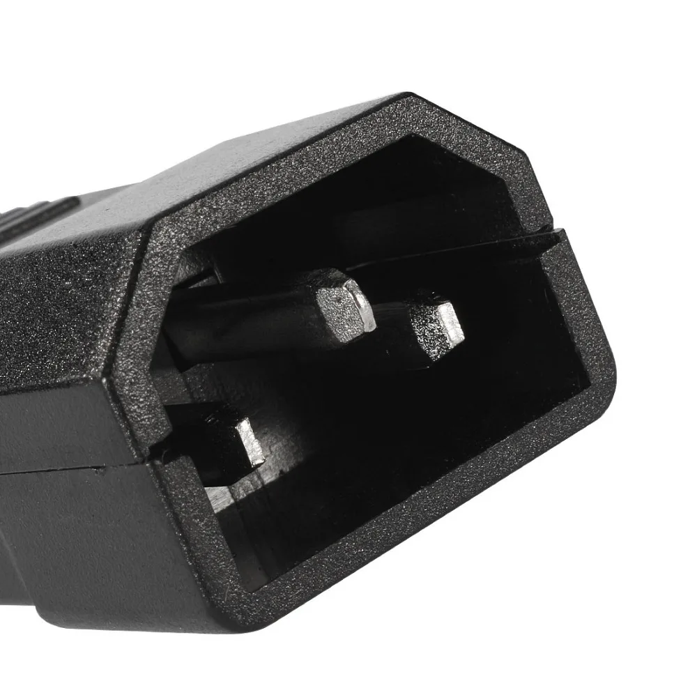 UXCELL 20 штук/10 пар IEC320 AC 250 В 10A C14 мужской+ C13 женский Инлайн Rewirable основной Мощность разъем разъем Новое поступление
