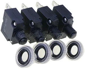 1 шт., автоматический выключатель MR1 3A,4A,5A,6A ,7A,8A,10A,15A,16A,18A,20A,25A ,30A, термопереключатель, защита от перегрузки, кнопка и крышка