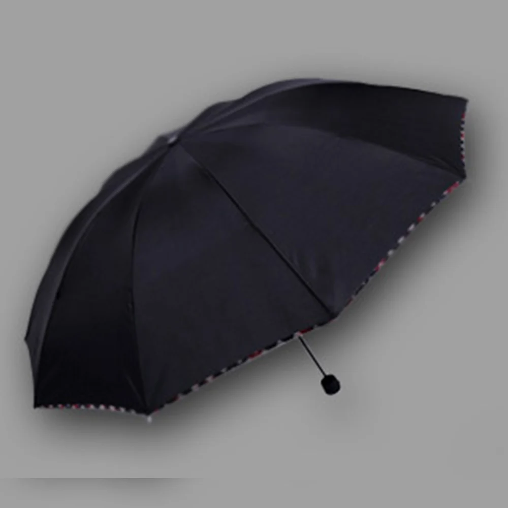 Umbrella Folding Anti-wind Men And Women With Ten Bones To Reinforce The Large Business Creative Rain Students | Дом и сад
