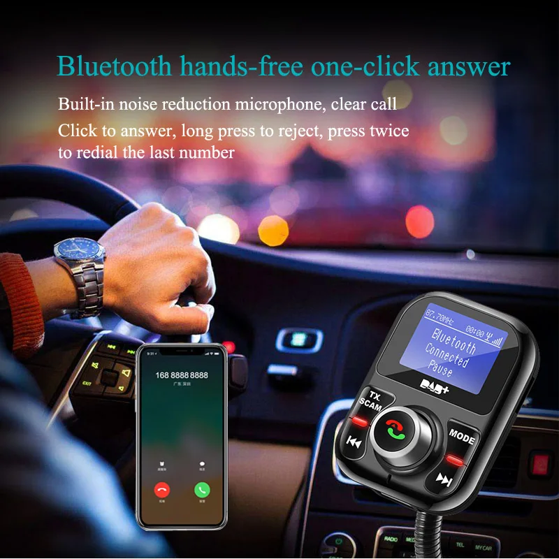 JaJaBor автомобильное DAB цифровое радио в автомобиле с fm-передатчиком Bluetooth Handsfree Kit цифровое аудио вещание поддержка воспроизведения папки