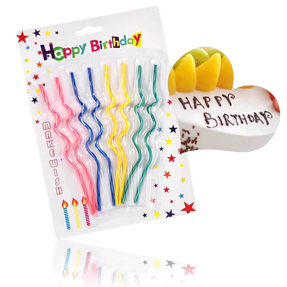 24pcs/Box Birthday Candle For Cake Candele Torta Photophore Cierge Magique Velas De Cumpleanos Bougie Anniversaire Decorativa |