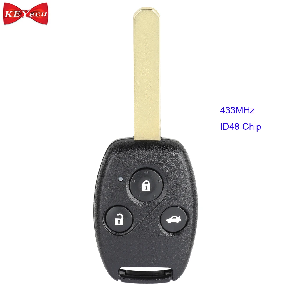 KEYECU для Honda Accord 2003 2004 2005 CR V 2006 сменный пульт дистанционного управления