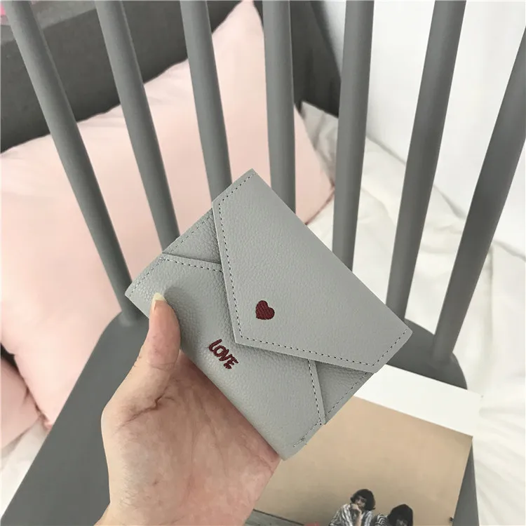 Короткие женские кошельки Дамский кошелек хорошее качество держатель для id