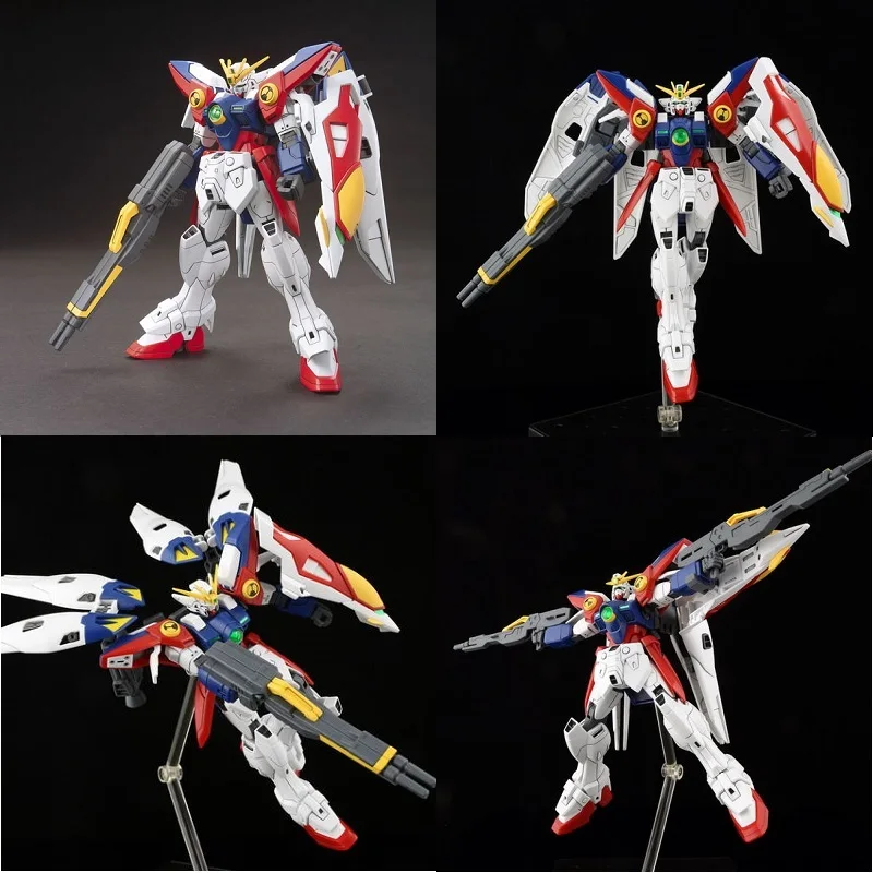 Оригинальный телефон Gundam HG 1/144 модель XXXG 00W0 WING GUNDAM ZERO Mobile Suit детские