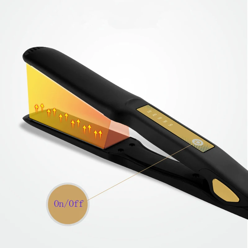 Новый профессиональный выпрямитель для волос щипцы стрижки плоский утюжок