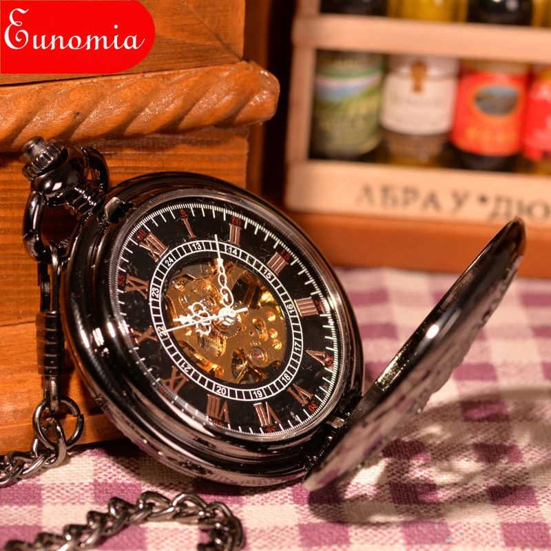 Крутые уникальные традиционные китайские мужские часы с драконом и Фениксом