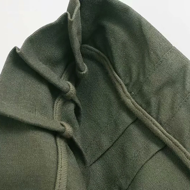 Однотонные льняные широкие брюки 2019 Осенние новые модные корейские темно-синие