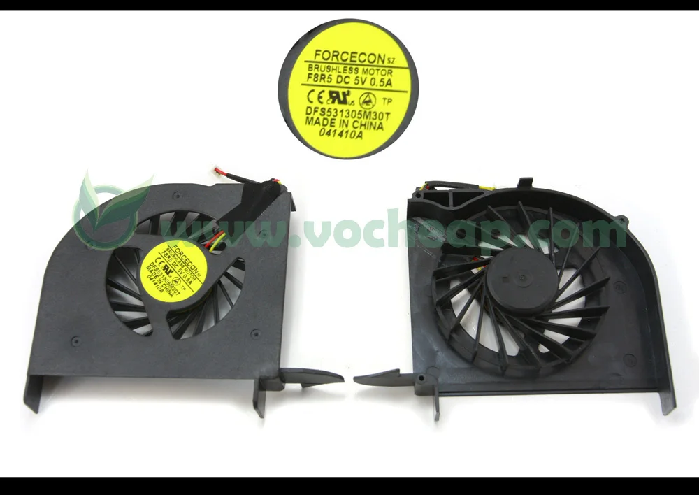 Новый охлаждающий вентилятор для ноутбука (кулер) с радиатором HP Pavilion dv6-2000 DV6-2100