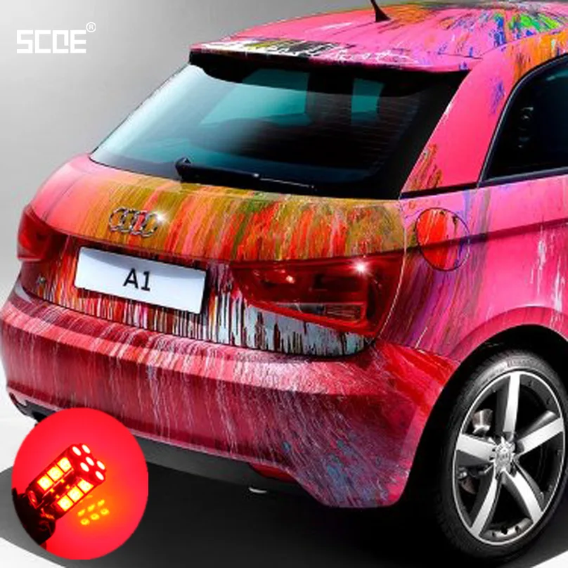 Для Audi A1A3 A4 (B7) (B8) Quattro A5 SCOE 2X 30SMD светодиодный тормоз/стоп/стояночный задний/задний