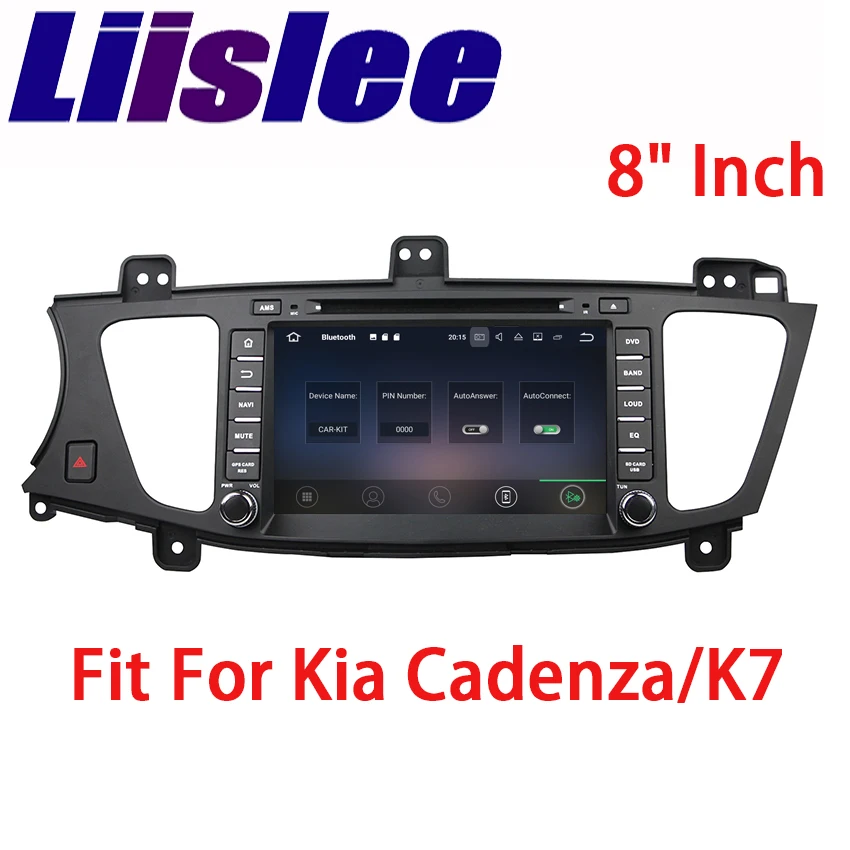 Liislee 2 din для Kia Cadenza K7 2009 ~ 2016 Android автомобильный навигатор gps Авто Радио стерео