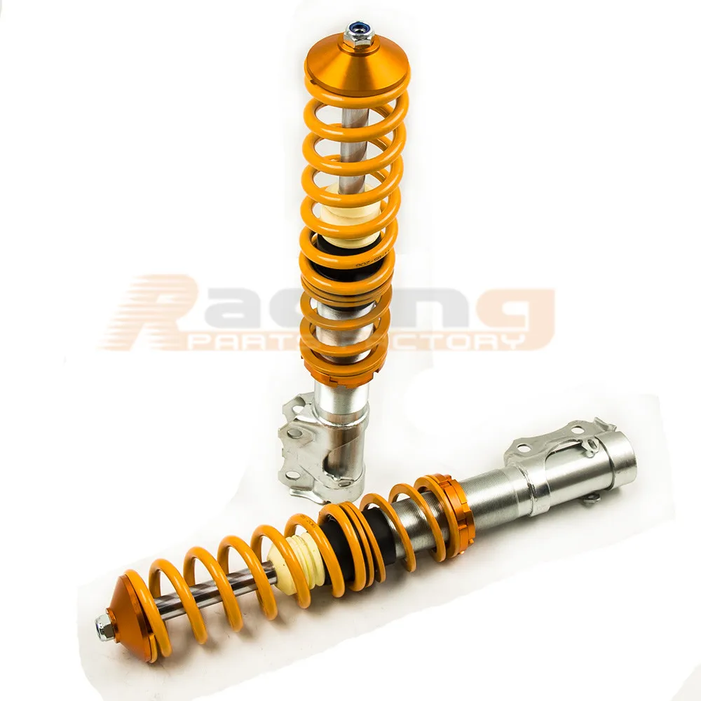 Снижение подвеска Coilover комплект для VW MK2/MK3 гольф и JETTA-оранжевый стойки 83-98 JETTA mk2
