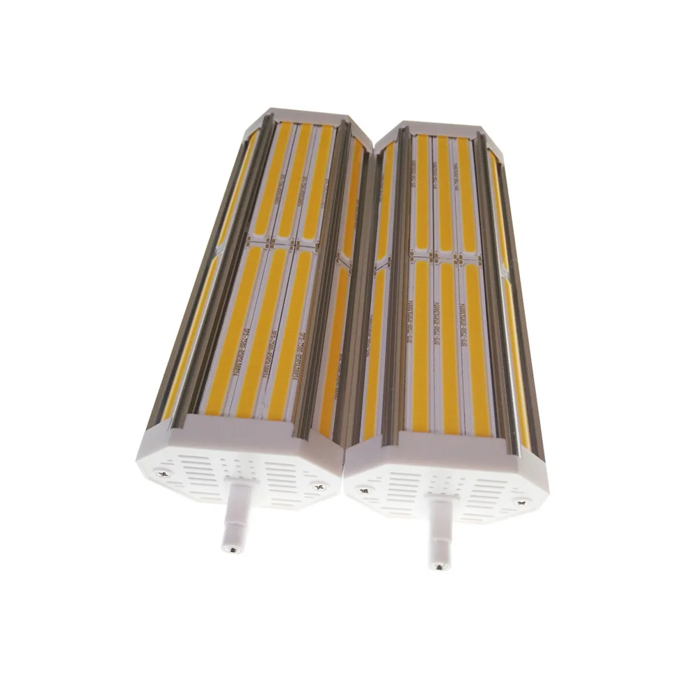 Приглушаемая Светодиодная лампа высокой мощности 189 мм R7S 50 Вт COB J189 светодиодная