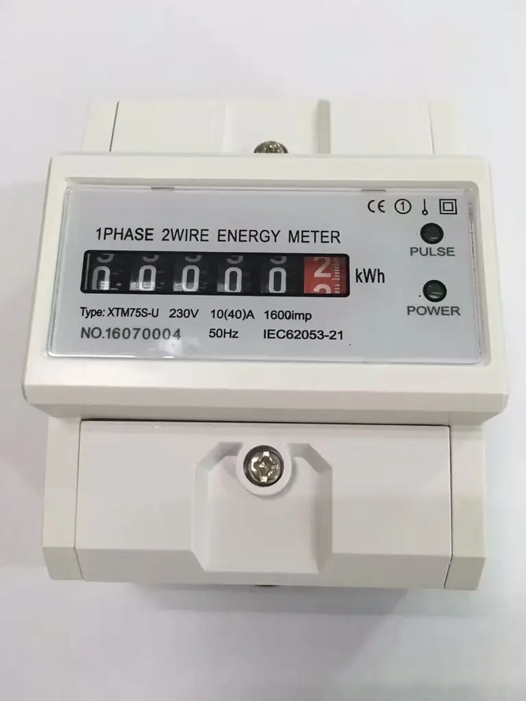 Трехфазный счетчик энергии на din рейке измеритель напряжения тока мощности Wattmetter