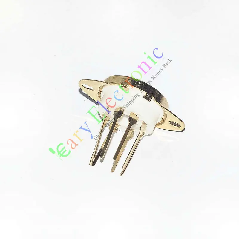 Опт и розница 8 шт золотой 8pin длинный PCB керамический гнезда вакуумных трубок